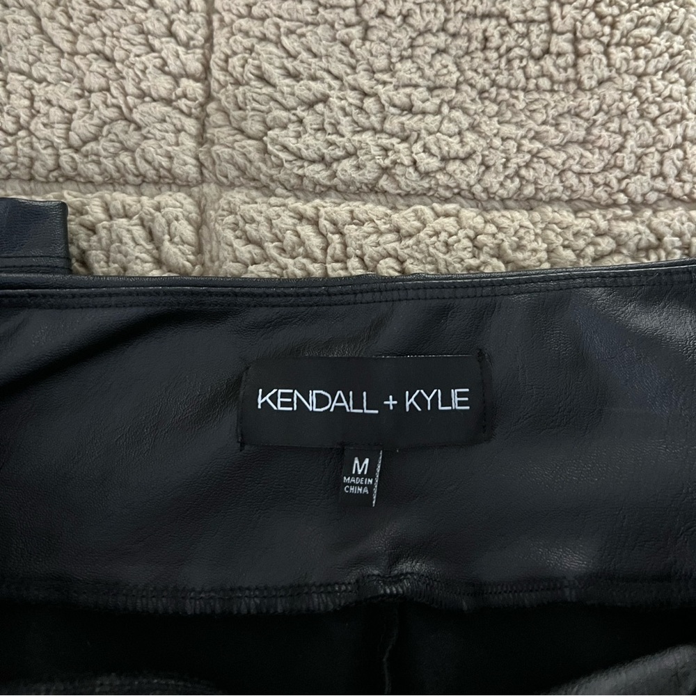 Black Leather pants by Kendall and Kylie